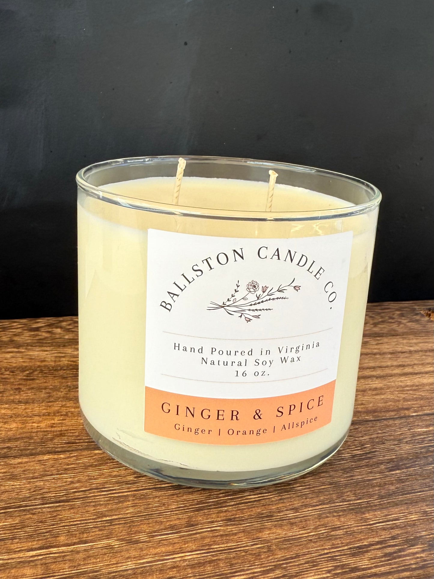 Ginger & Spice Soy Candle