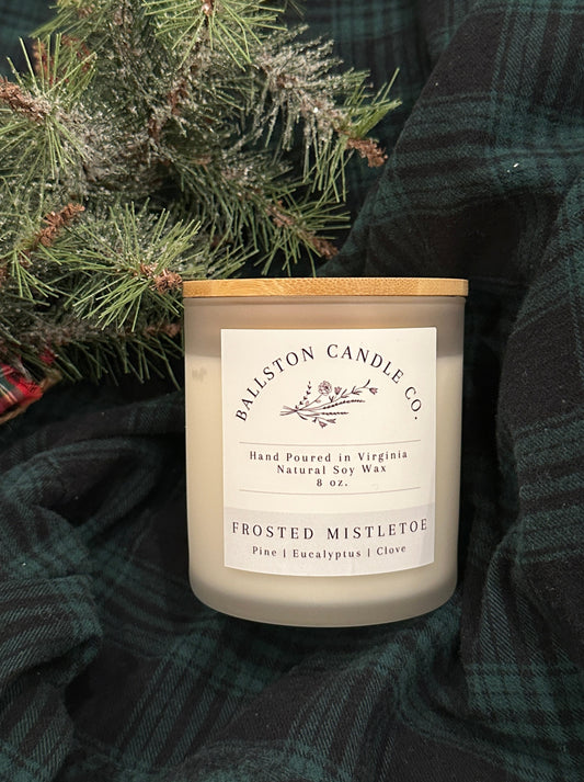 Frosted Mistletoe Soy Candle