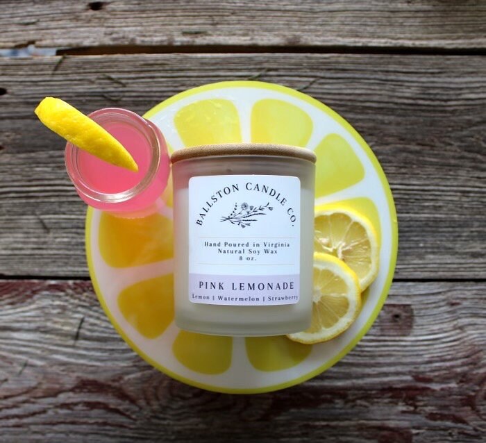 Pink Lemonade Soy Candle